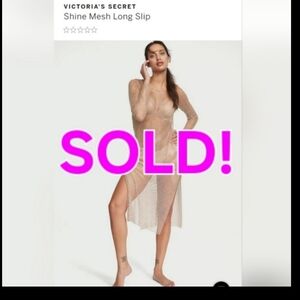 Victoria's Secret rhinestones mesh dress ( net)